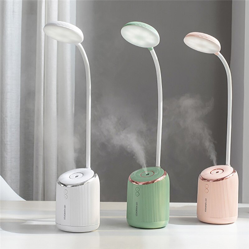 Led desk lamp USB humidifier