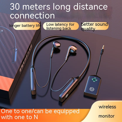 Wireless Monitor Sound Card Neck-mounted Bluetooth Headset